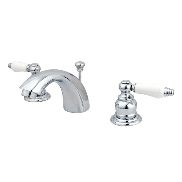 KB951PL Victorian Mini-Widespread Bathroom Faucet, Polished Chrome